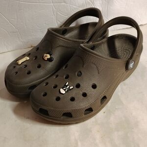 Cocs Dark Brown Women's 10-11 Men's 8-9 Unisex Jibbitz